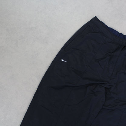 RARE 00s Nike Trackpants Black - (S)