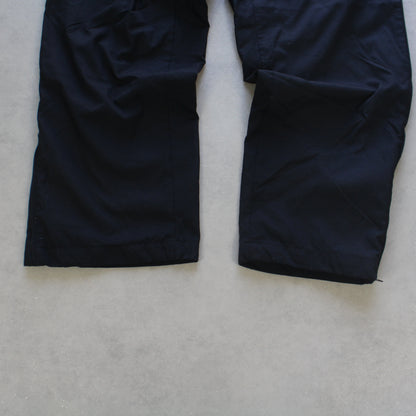 RARE 2000s Baggy Nike Trackpants Black - (L)