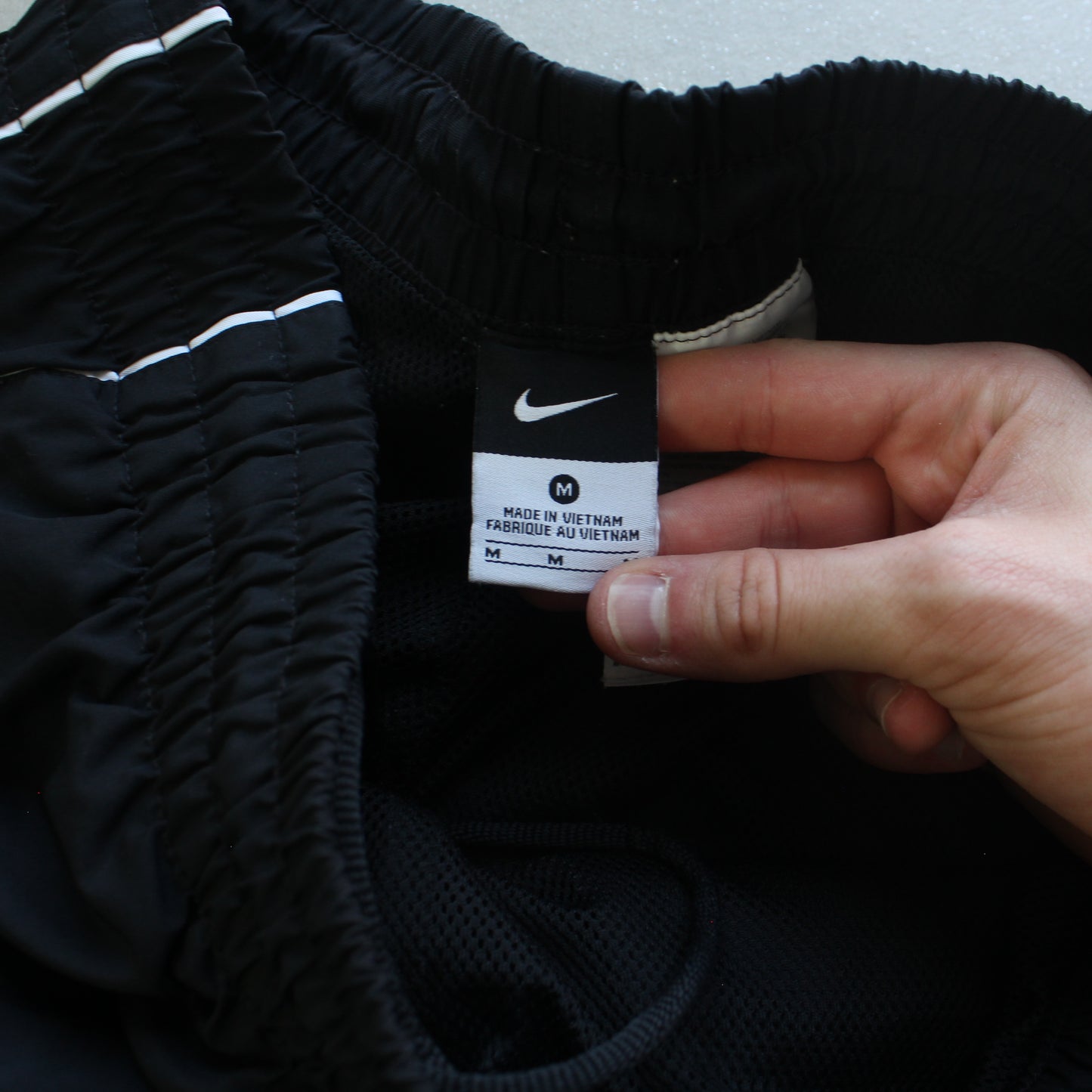 RARE 2000s Nike Trackpants Black - (M)