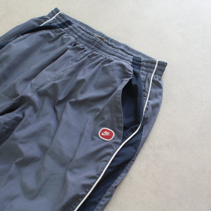 RARE 2000s Nike Trackpants Blue - (L)