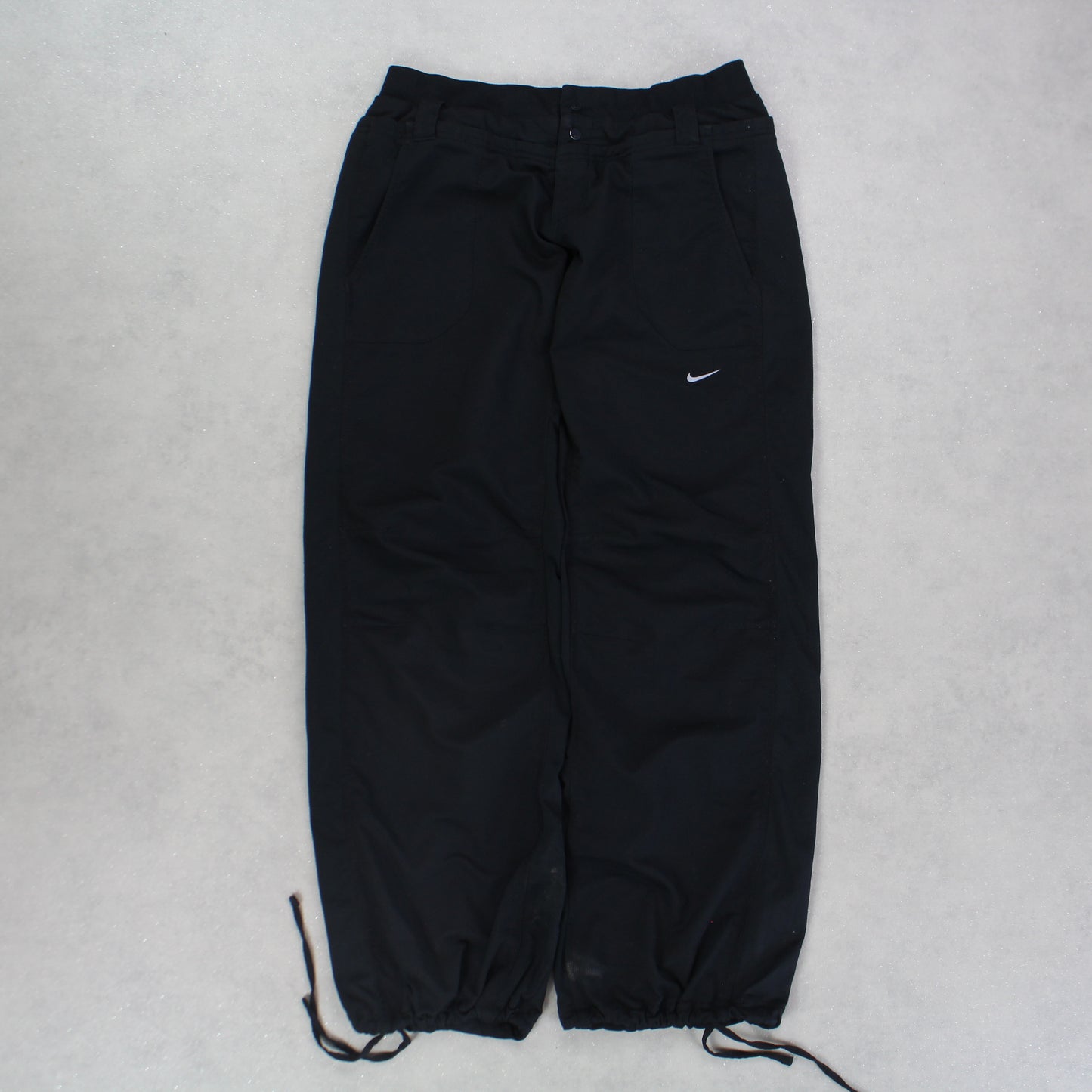 RARE Vintage 00s Nike Trackpants Black - (M)