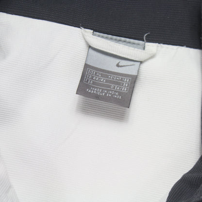 RARE 2000s Nike Track Jacket White - (XL)