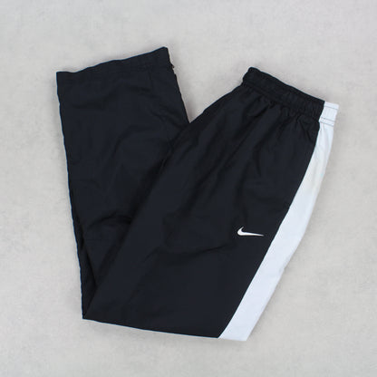 RARE Vintage 00s Nike Trackpants Black - (M)