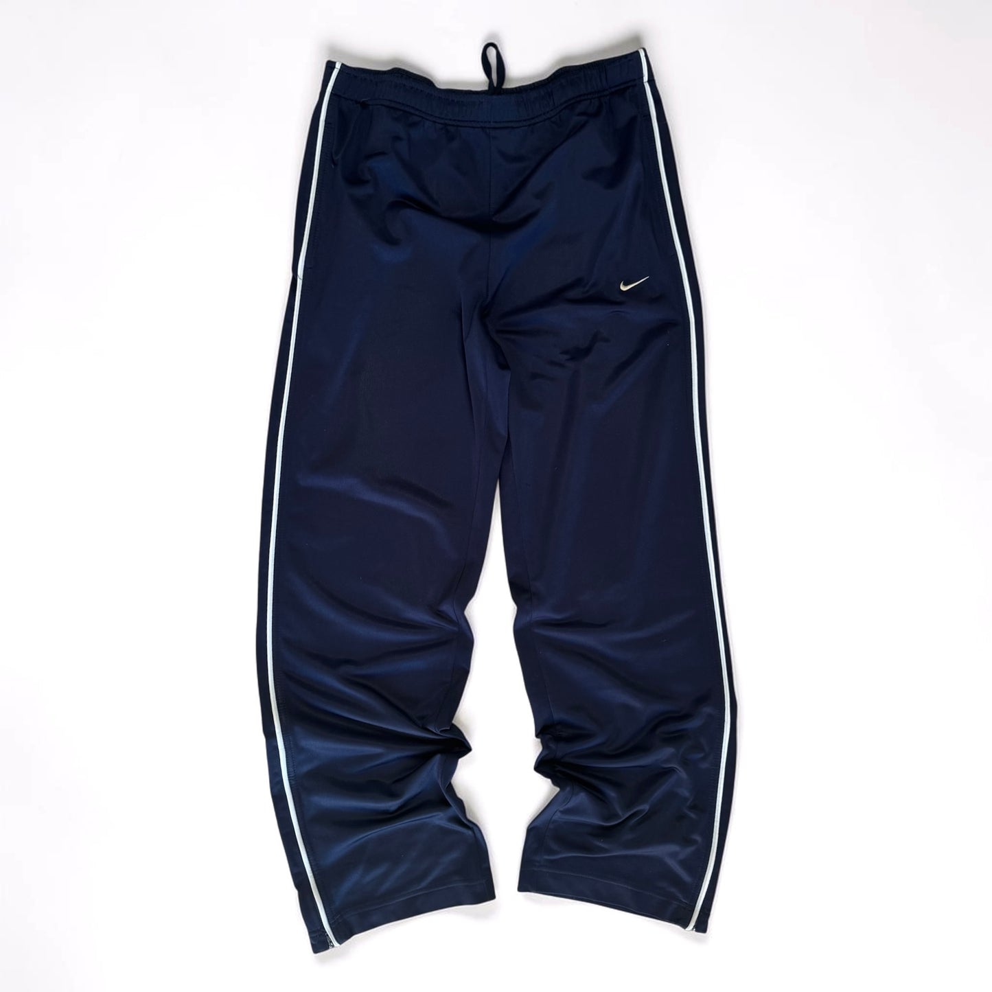RARE 2000s Nike Trackpants Navy - (L)