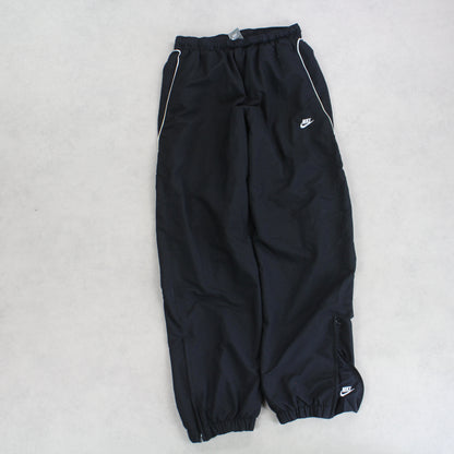 RARE Vintage 00s Nike Trackpants Black - (S)