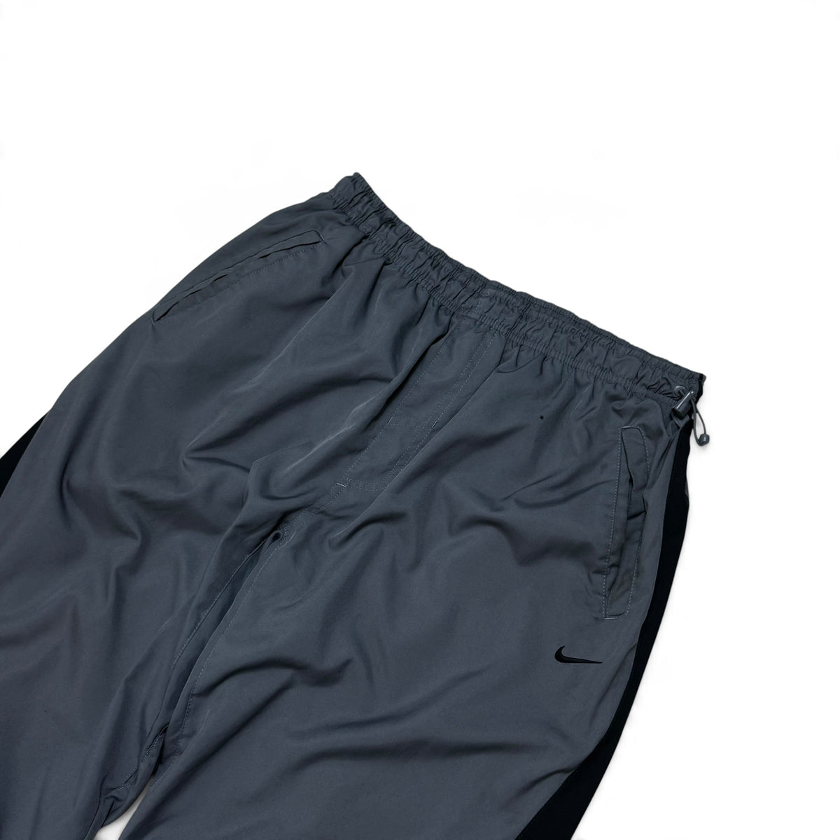 SUPER RARE 2000s Nike Trackpants Grey - (L) | PREMIUM
