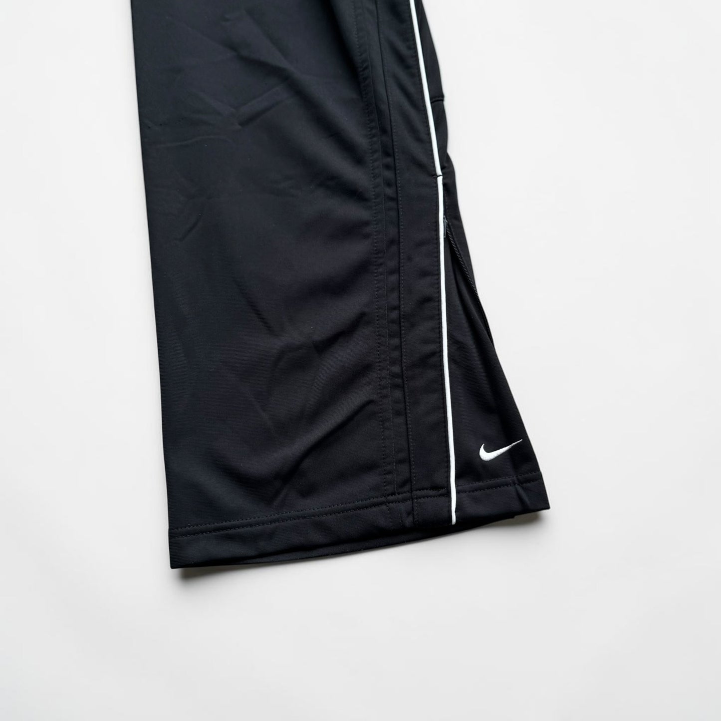 RARE 2000s Baggy Nike Trackpants Black - (S)