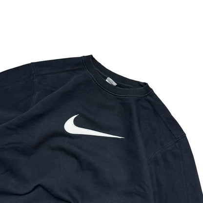 RARE 2000s Nike Sweatshirt Black - (XL)