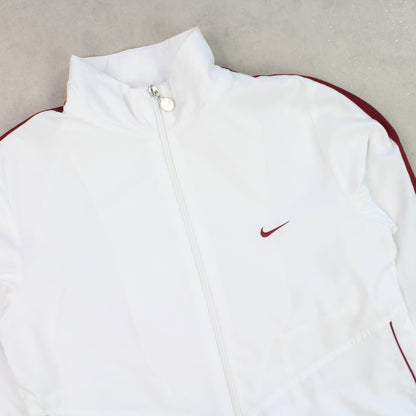 RARE Vintage 00s Nike Track Jacket White - (S)