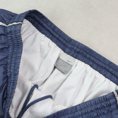 RARE 00s Baggy Nike Trackpants Blue - (L)