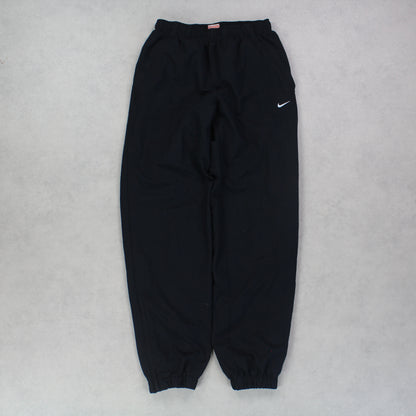 RARE 00s Nike Trackpants Black - (S)