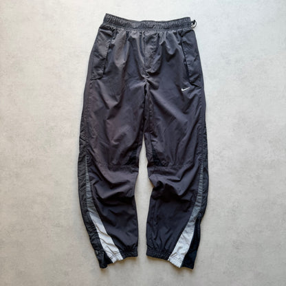SUPER RARE 2000s Nike Shox Trackpants Grey - (S)