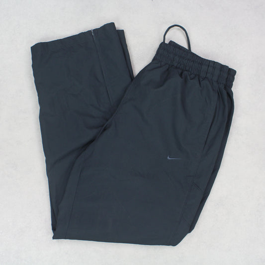 RARE Vintage 00s Nike Trackpants Grey - (M)