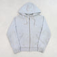 Vintage 00s Nike Zip Up Hoodie Grey - (S)