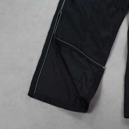 RARE 90s Nike Trackpants Black - (S)