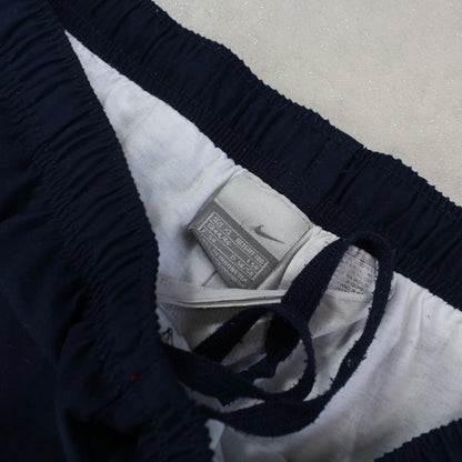 RARE 2000s Baggy Nike Trackpants Navy - (XL)
