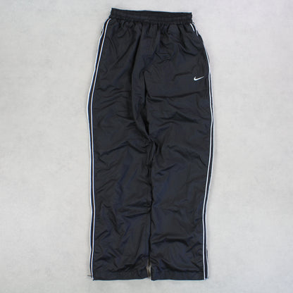 SUPER RARE 00s Nike Trackpants Black - (XS/S)