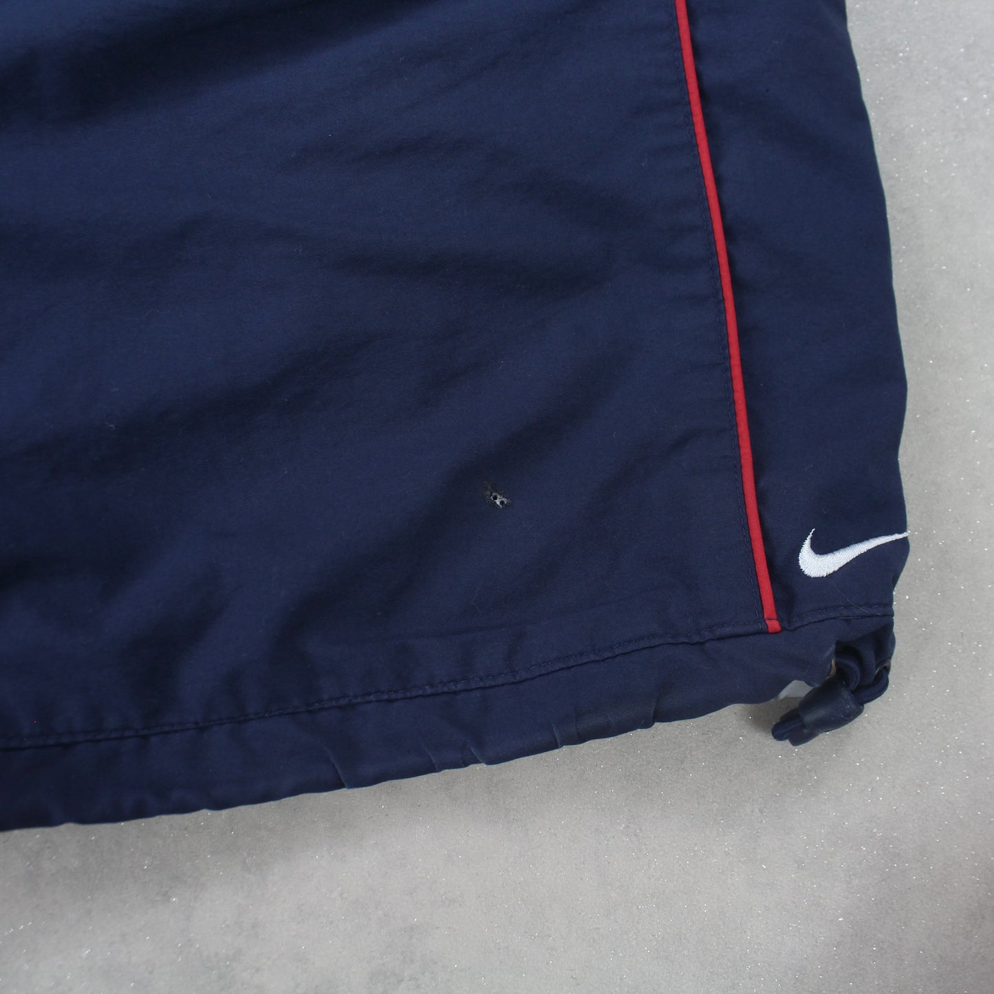 RARE 00s Nike Track 3/4 Shorts Navy - (XL)