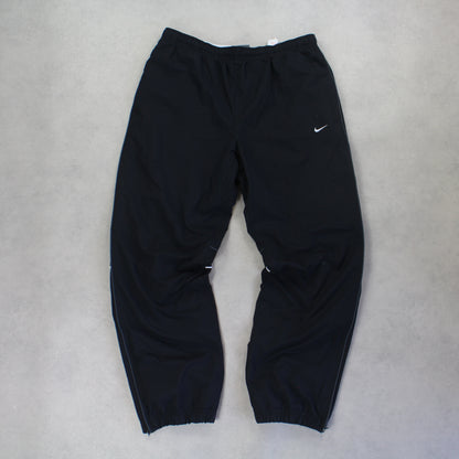 RARE 2000s Nike Trackpants Black - (L)