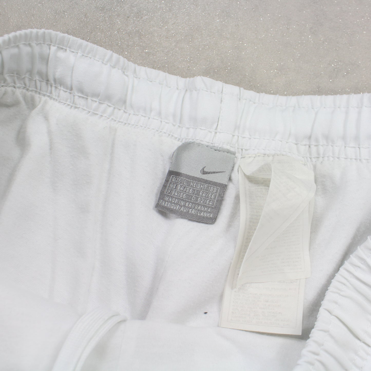 RARE 2000s Nike Trackpants White - (L)