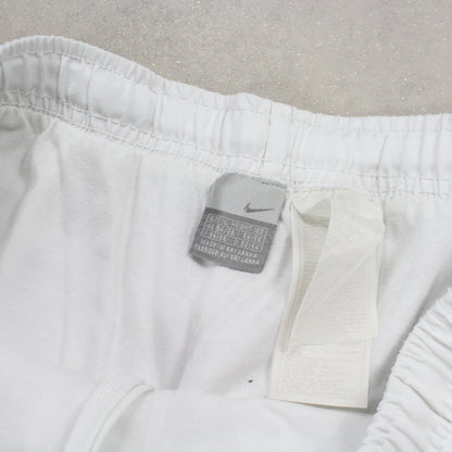 RARE 2000s Nike Trackpants White - (L)
