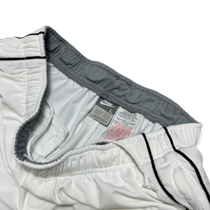 RARE 2000s Nike Trackpants White - (L)