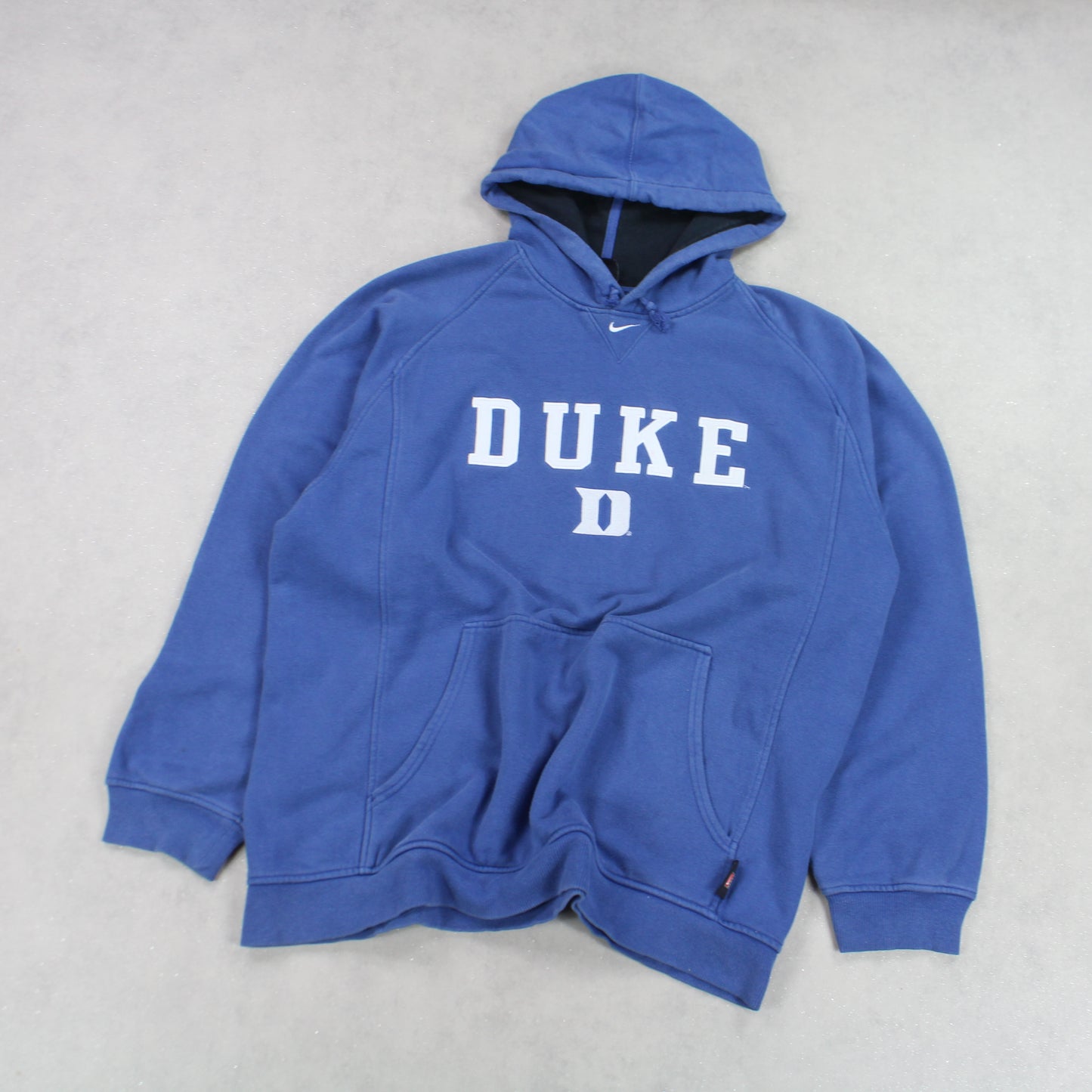 VERY RARE Vintage 1990s Nike Duke Hoodie Blue - (L)