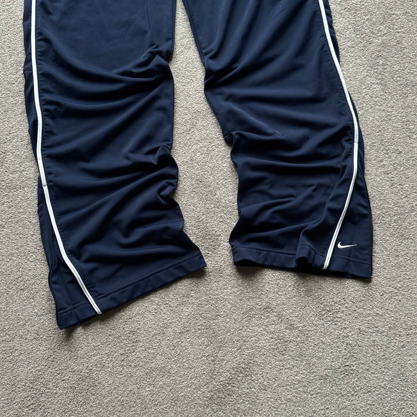 RARE 2000s Nike Trackpants Navy *PREMIUM* - (M)