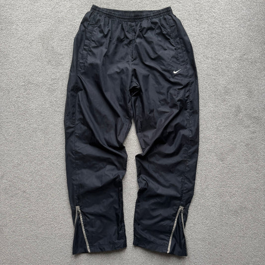 RARE 2000s Nike Trackpants Black - (M)