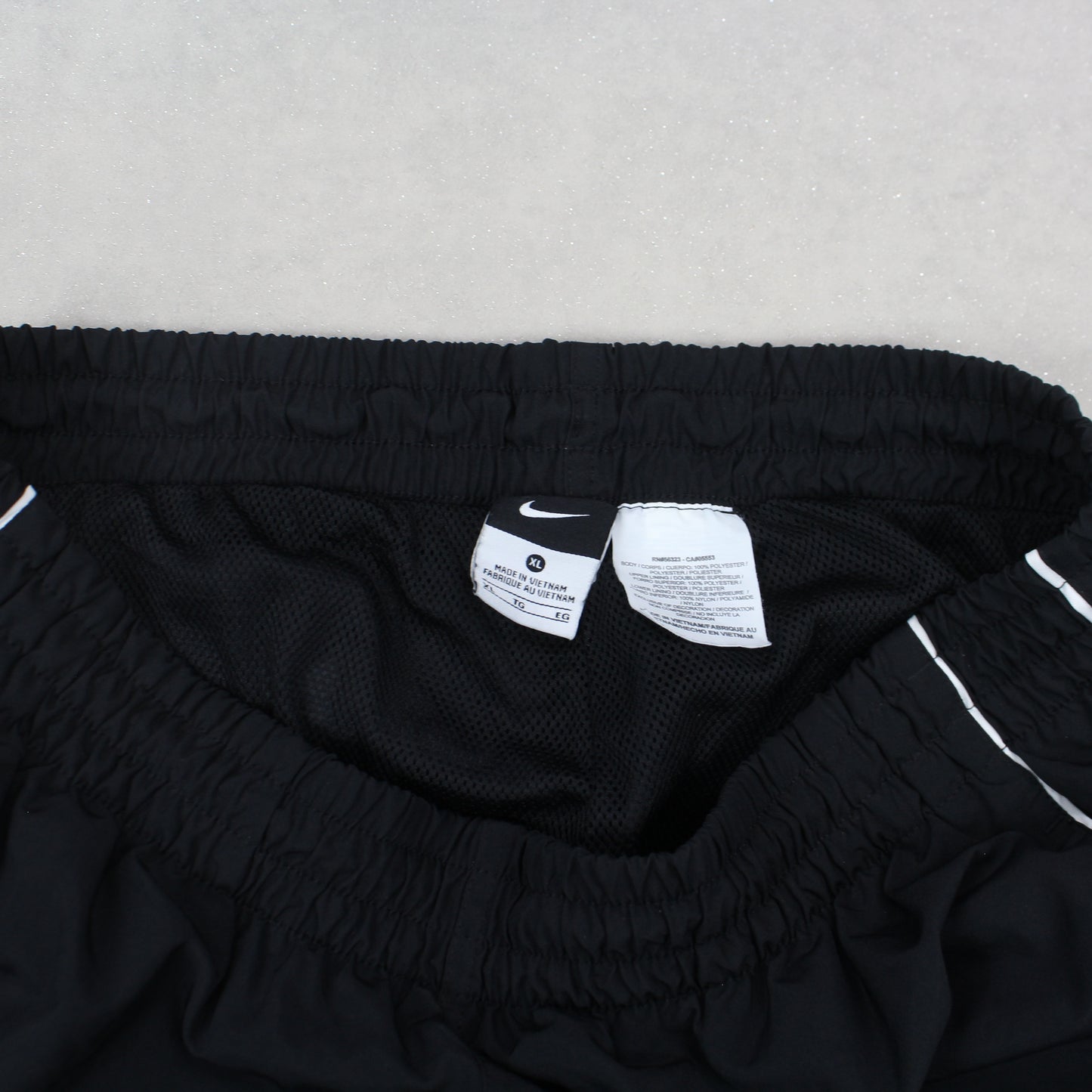 RARE Vintage 00s Nike Trackpants Black - (L)