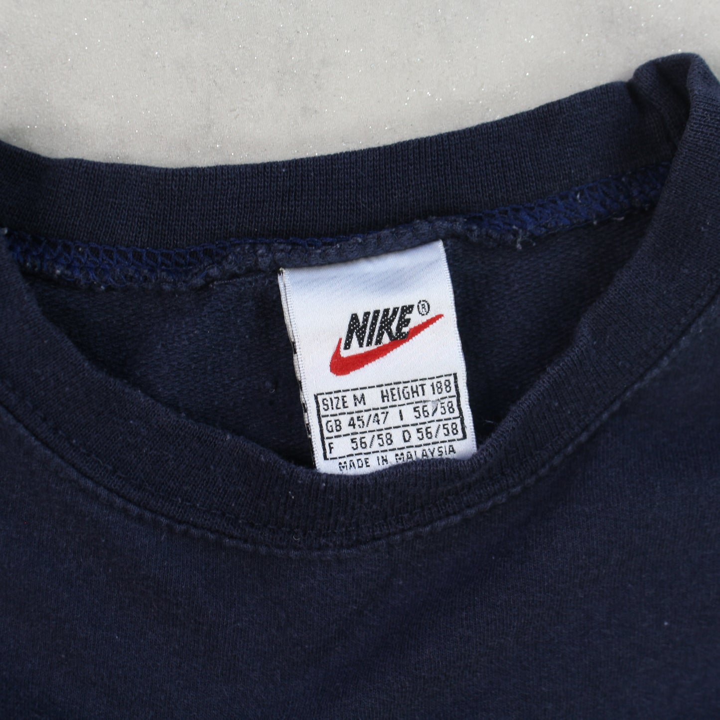 RARE 90s Nike T-Shirt Navy - (S)