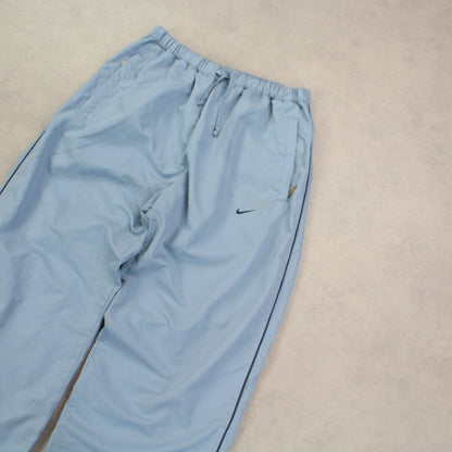 RARE 00s Nike Trackpants Blue - (S)