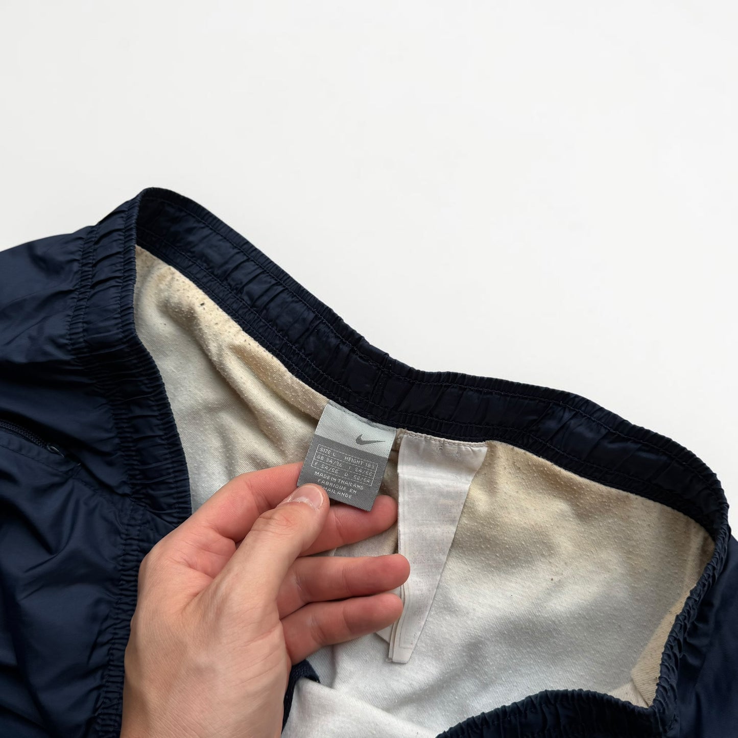SUPER RARE 2000s Nike Trackpants Navy - (L)