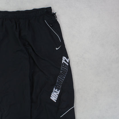 RARE 00s Nike Trackpants Black - (M)