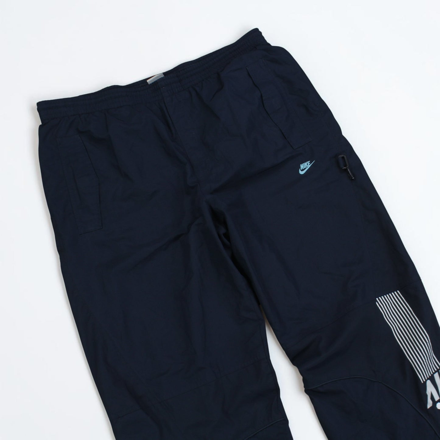RARE 2000s Nike Air Max Trackpants Navy - (L)
