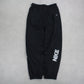 RARE 00s Nike Trackpants Black - (S)