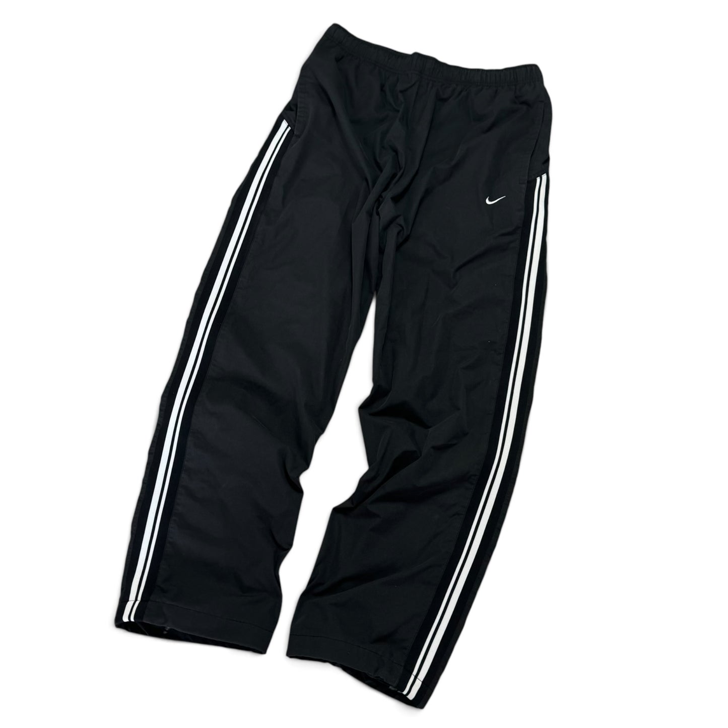 RARE 2000s Nike Trackpants Black - (L)