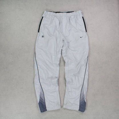 SUPER RARE 00s Baggy Nike Shox Trackpants Grey - (L)