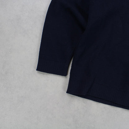 RARE 90s Lacoste Jumper Navy  - (L)