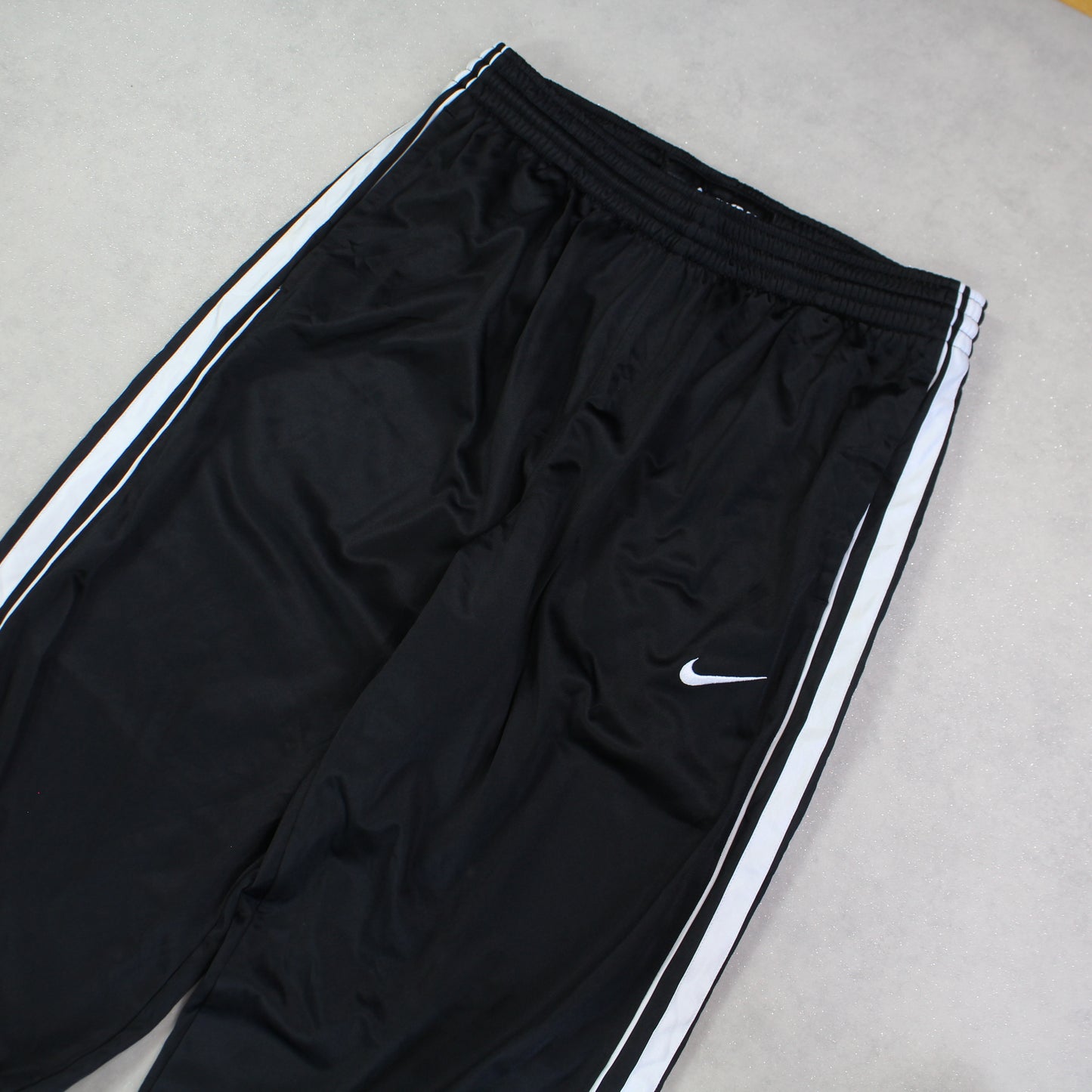 RARE 2000s Nike Trackpants Black - (L)