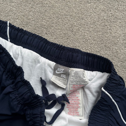 RARE 2000s Baggy Nike Trackpants Navy - (XL)