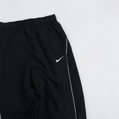 RARE 2000s Baggy Nike Trackpants Black - (M)