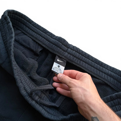 RARE 2000s Nike Joggers Black - (XL)