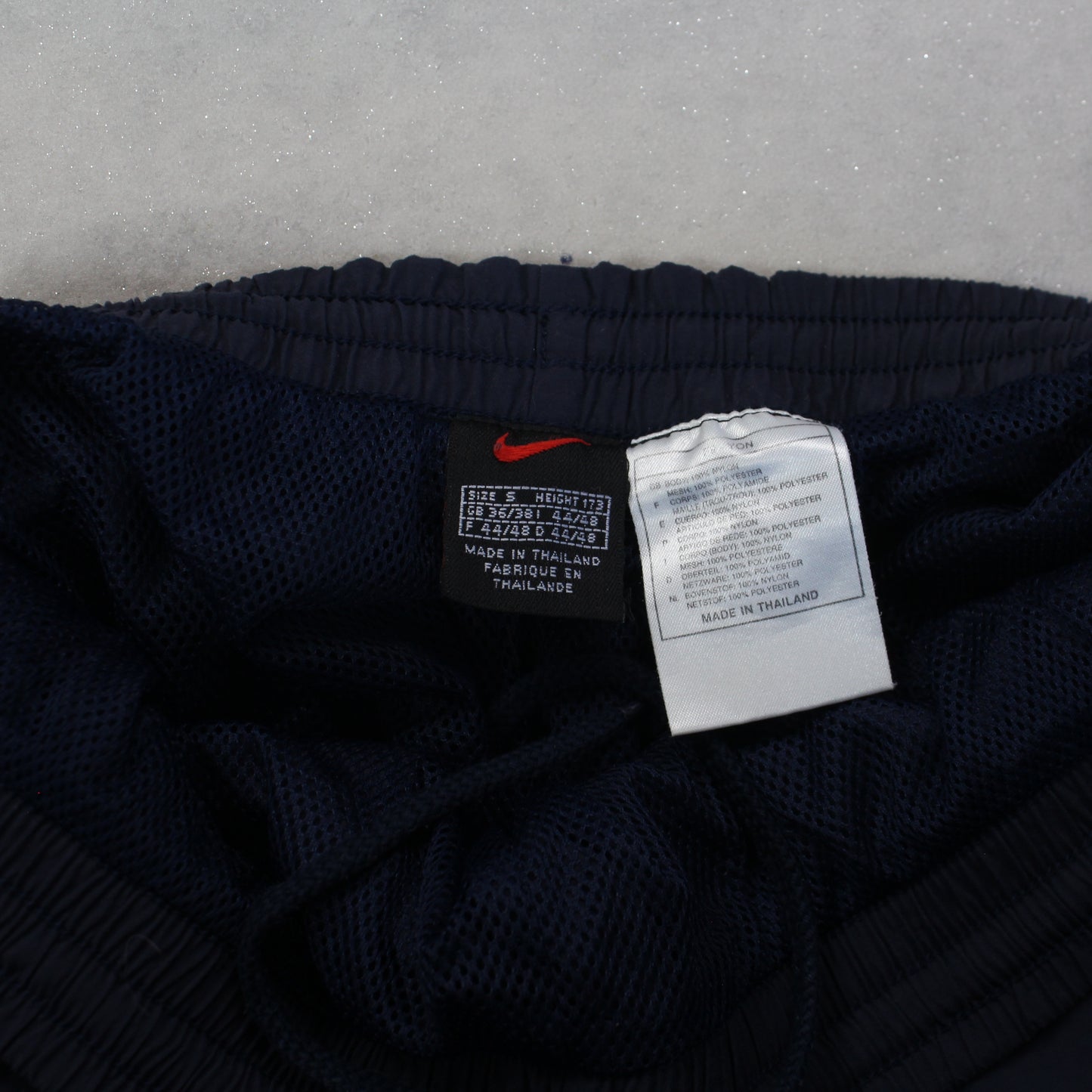 RARE Vintage 1990s Nike Trackpants Navy - (S)