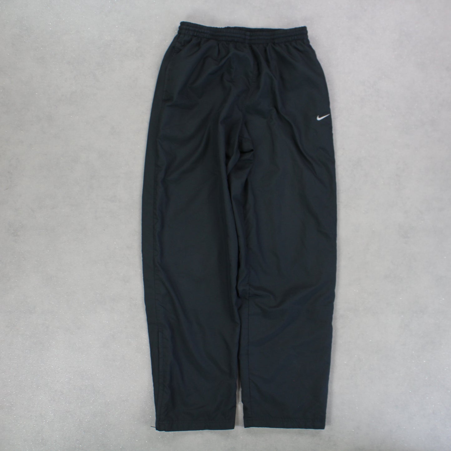 RARE 00s Nike Baggy Trackpants Grey - (S)