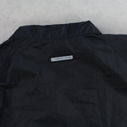 RARE 90s Nike Track Jacket Black - (L)