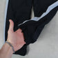 RARE 00s Nike Trackpants Black - (L)