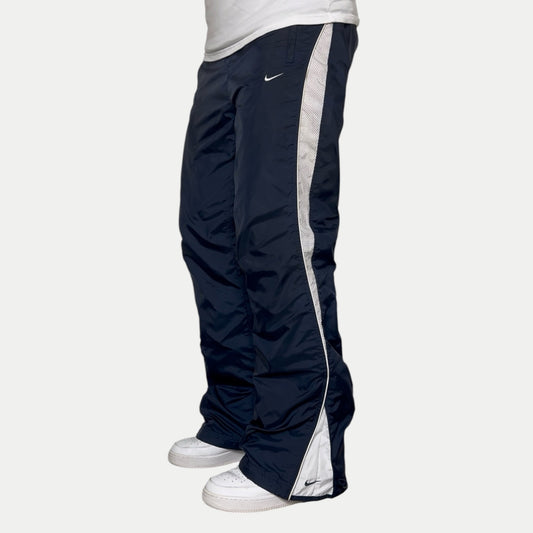 SUPER RARE 2000s Nike Trackpants Navy - (L) | PREMIUM