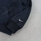 RARE Vintage 00s Nike Zip Up Hoodie Black - (L)