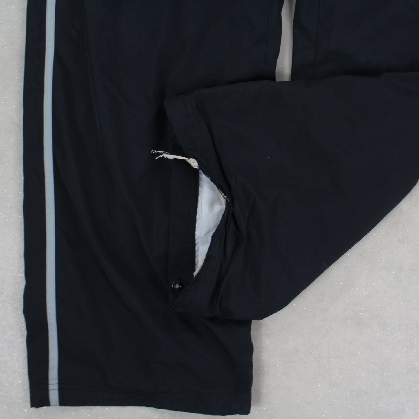 RARE 00s Baggy Nike Trackpants Black - (L)